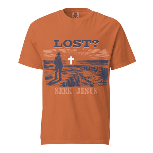 Lost Seek Jesus Christian Bible Verse T-Shirt